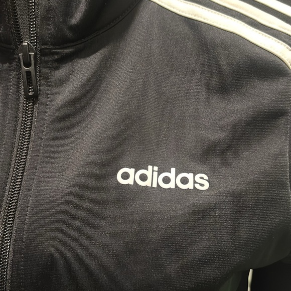 adidas Jackets & Blazers - Women’s Small Adidas Tricot 3-Stripes Track Jacket
